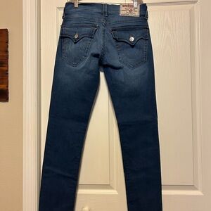 True Religion Women's Skinny Jeans - Dark Blue